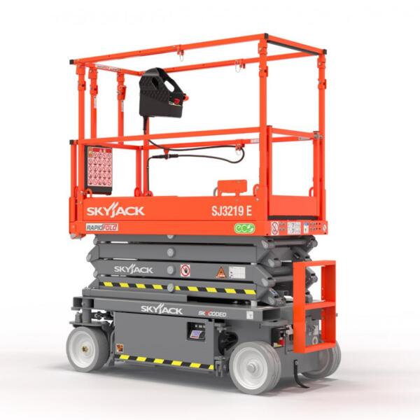 Skyjack's SJ3219 DC electric scissor lift