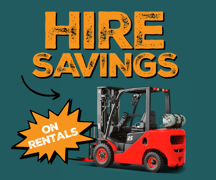 Equipment hire special offer in Albury, Echca, Bendigo, Shepparton and Wagga Wagga